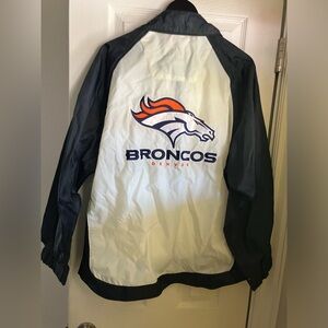 Vintage 1990s Denver Broncos Starter Wind Breaker